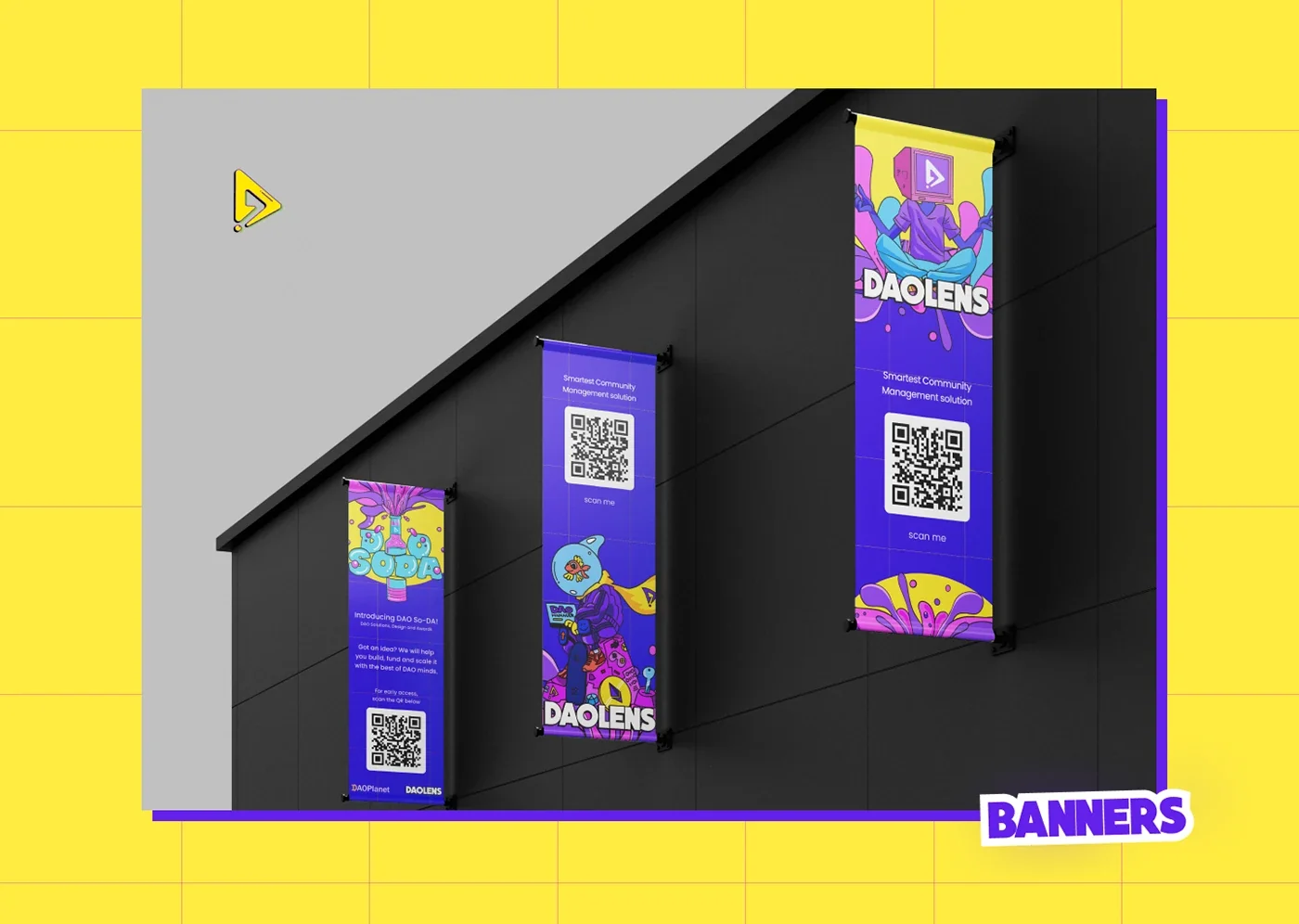 Merchandise, social posts, paper game, and product material (2 of 3)